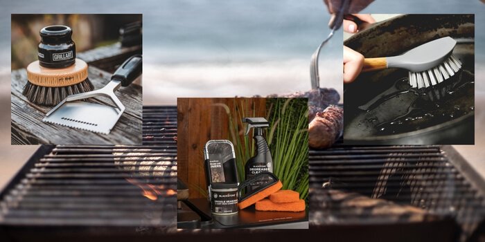 High-quality cast iron grilling accessories for outdoor barbecues
