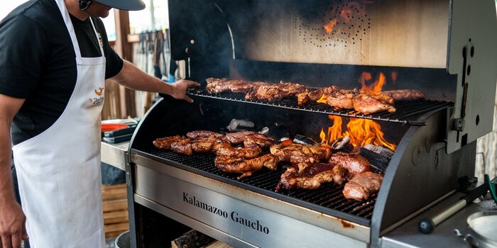 Commercial Charcoal Rotisserie Grills