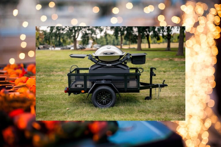 BBQ Grill on Trailer